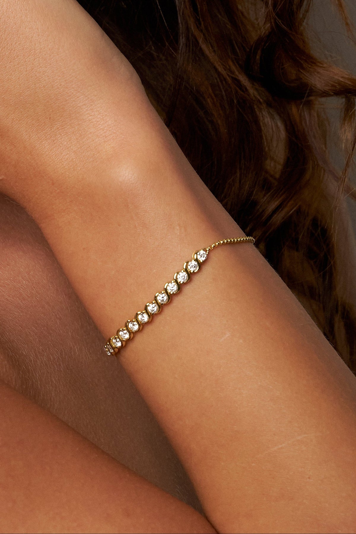 Solana Twelve-Stone Moissanite Bracelet