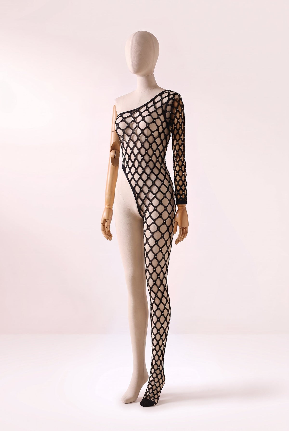 Raquel Cut-Out Half Bodystocking
