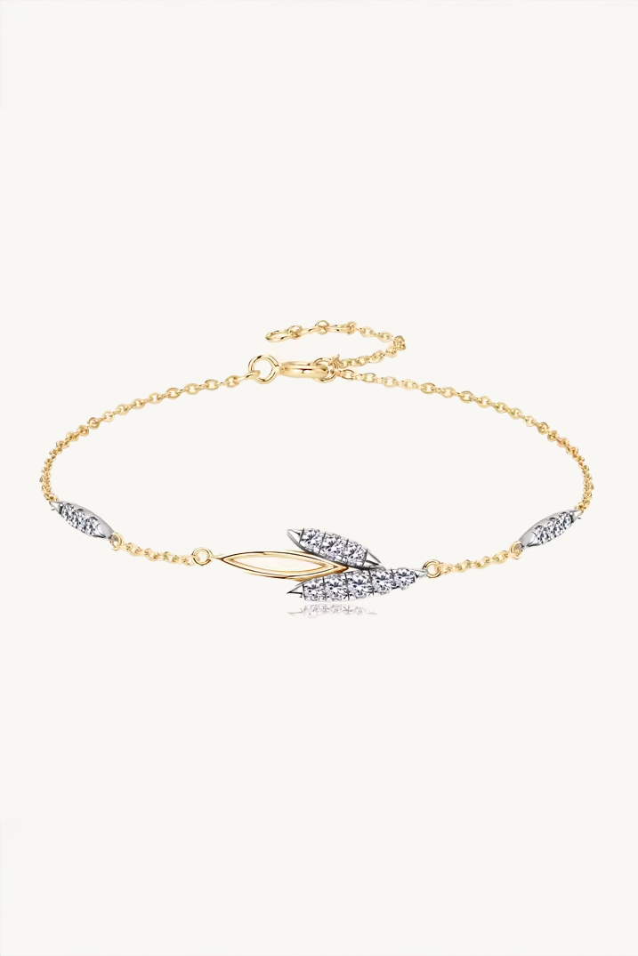 Violette Marquise Moissanite Chain Bracelet