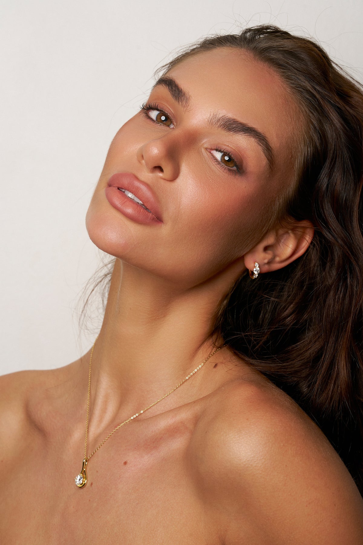 Vivienne Infinity 2 ct Moissanite Necklace