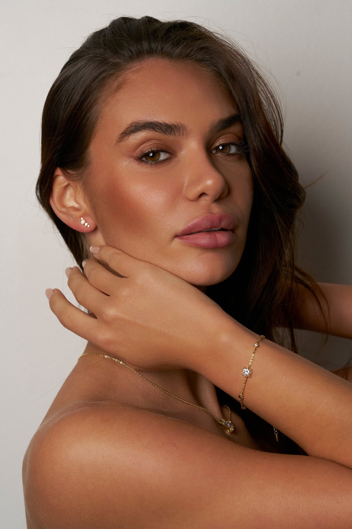 Wynne Moissanite Centerpiece Bracelet