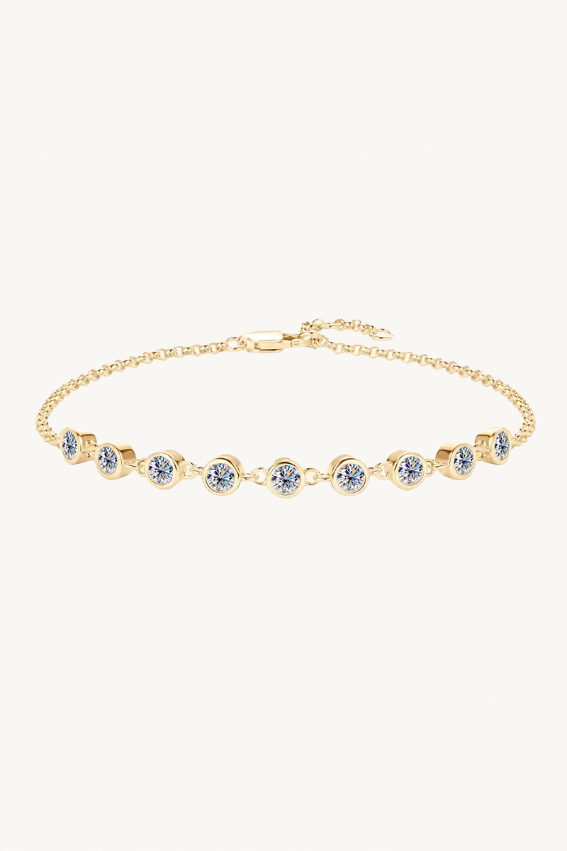 Theodora 3 mm Moissanite Tennis Bracelet