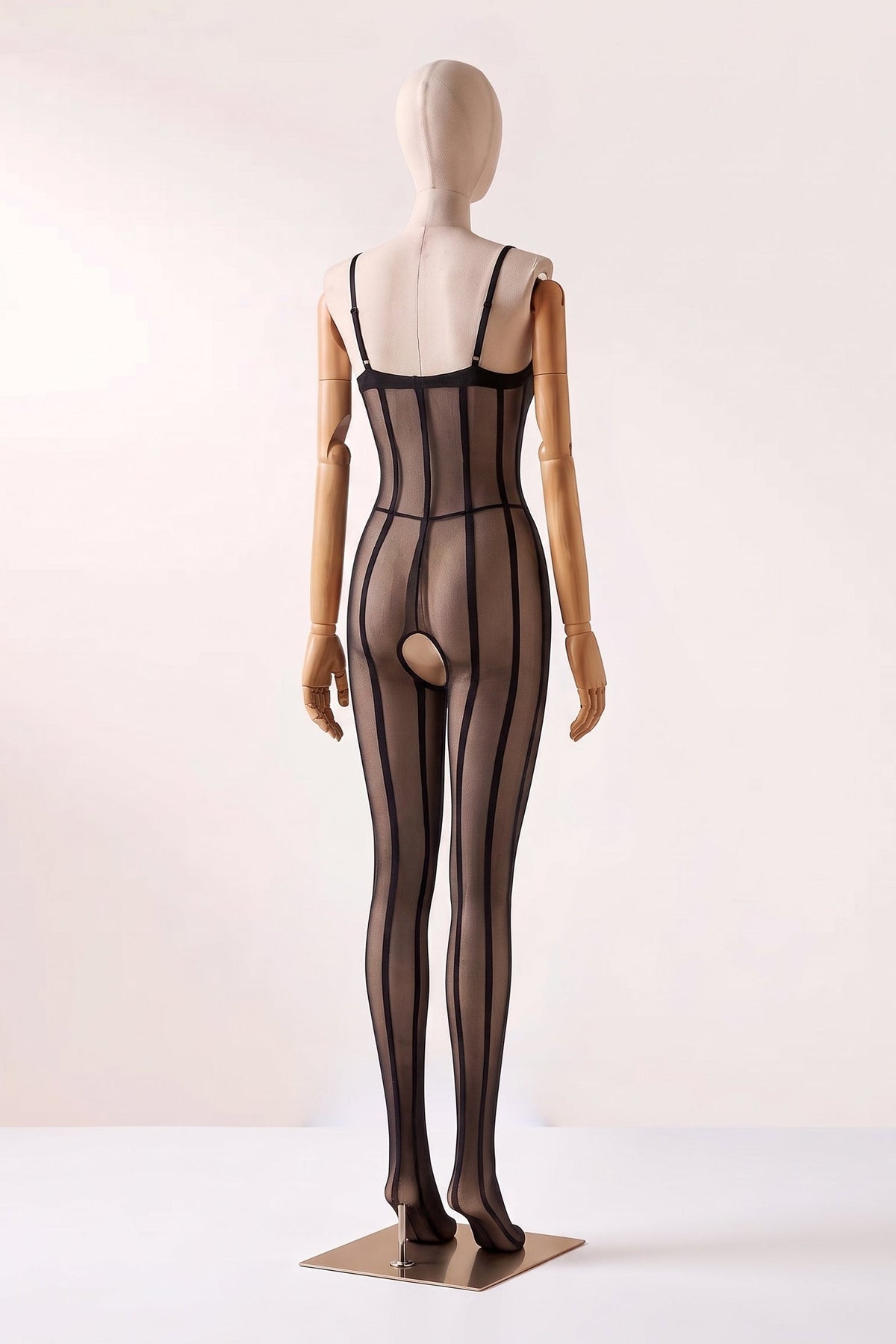 Maelle Contour Stripe Bodystocking