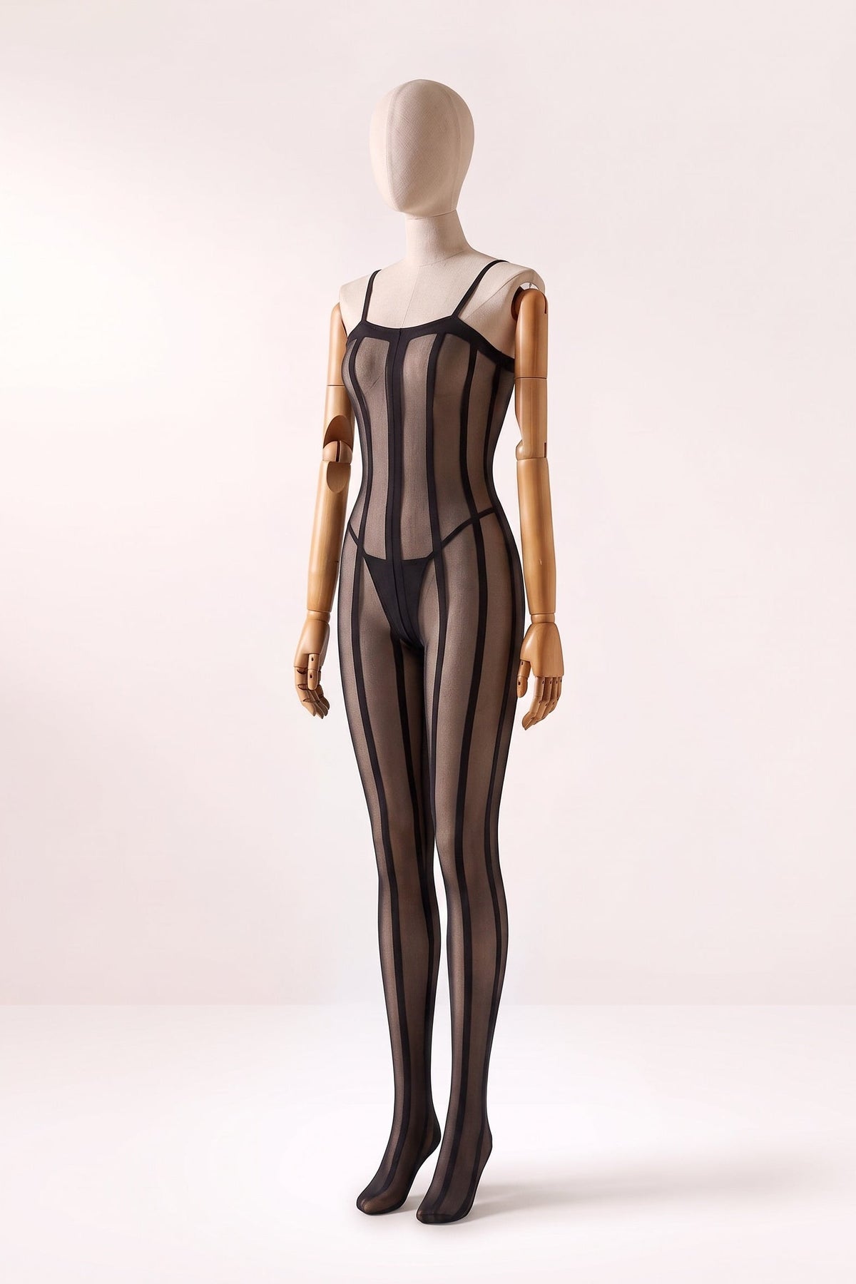 Maelle Contour Stripe Bodystocking