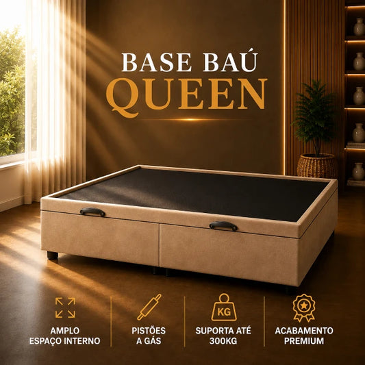 Base Baú Queen 158x198