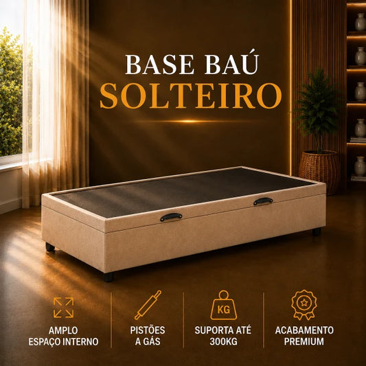 Base Baú Solteiro 88x188